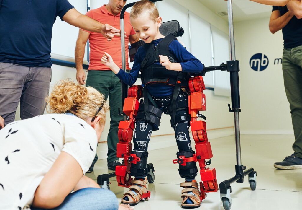 exoesqueleto creado por Marsi Bionics